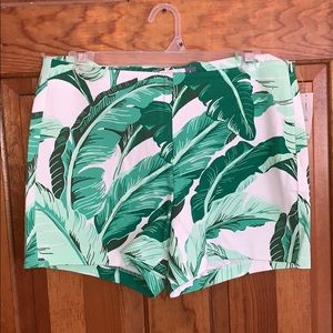 Palm Pattern Short